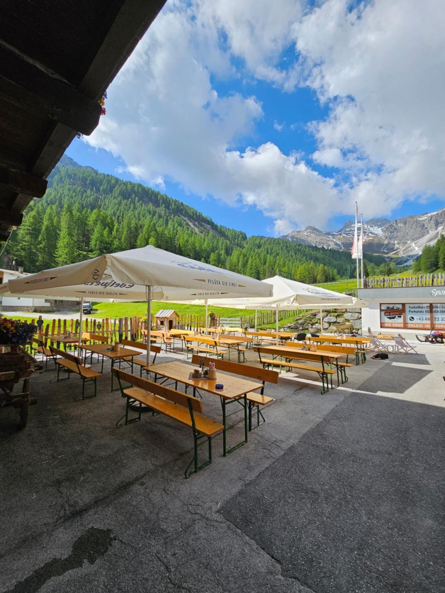 Hotel Schlickeralm Telfes im Stubai Exterior foto